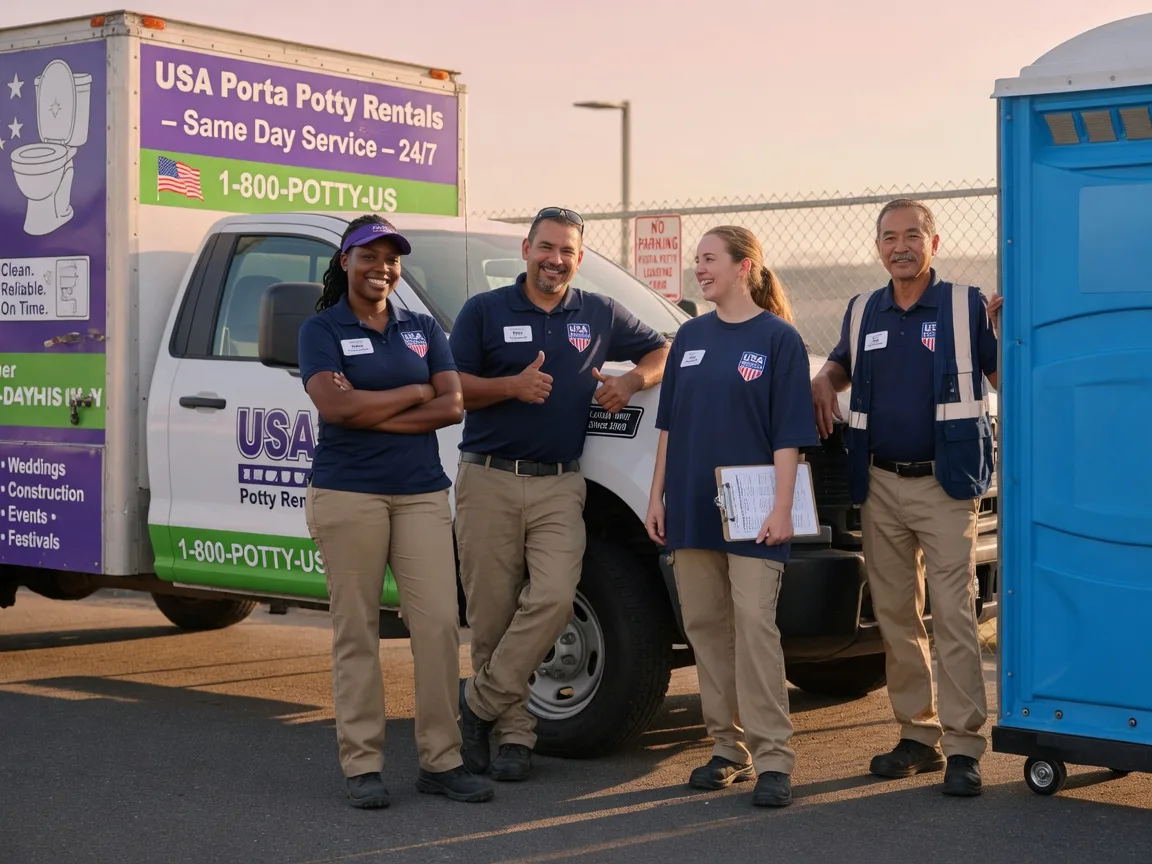Porta Potty Rental company in Stanton, CA